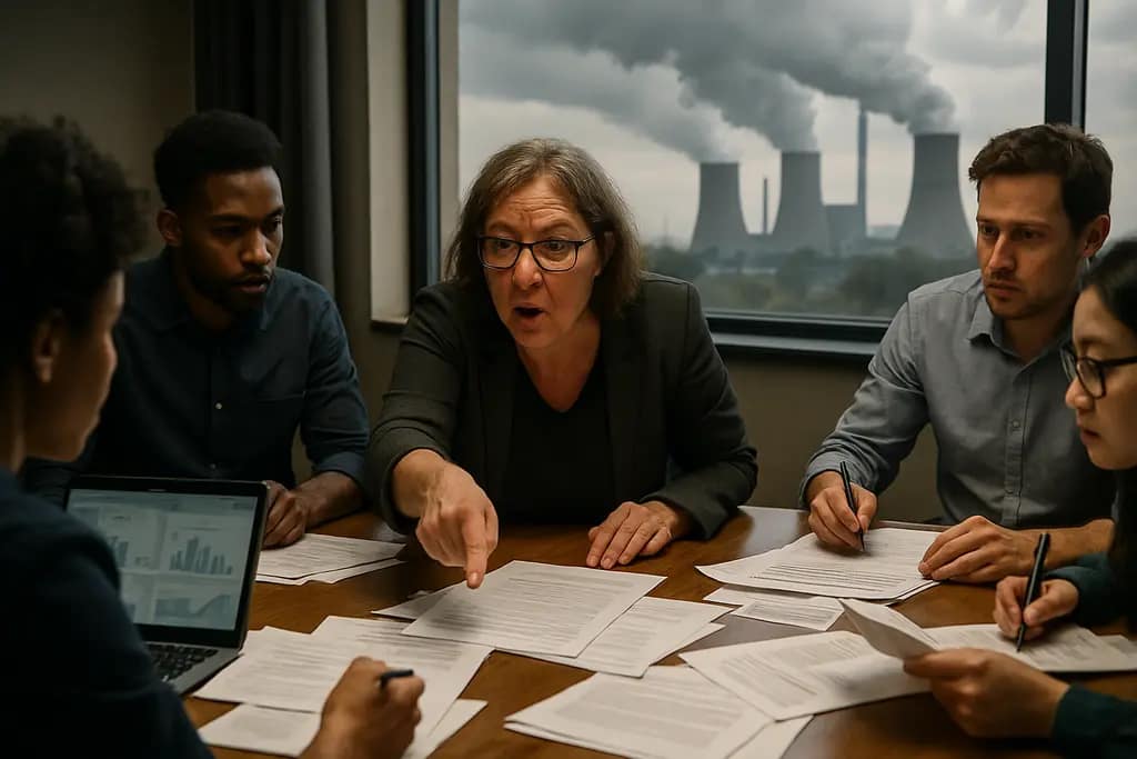 AI Policy Ethics debate over coal-powered data centers and community health