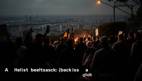 A dramatic scene of activist backlash case studies unfolds in a dimly lit, documentary-style setting. In the foreground, a group of protesters march with placards and banners, their faces etched with determination. The middle ground captures a heated standoff between authorities and demonstrators, the tension palpable in the shadows. In the background, a sprawling cityscape serves as a backdrop, hinting at the broader social and political context. The lighting is a combination of natural and artificial sources, creating a sense of urgency and unease. The camera angle is slightly elevated, providing a wide, cinematic view of the unfolding events, inviting the viewer to observe the complexities of managing crisis and backlash during digital campaigns. A dramatic scene of activist backlash case studies unfolds in a dimly lit, documentary-style setting. In the foreground, a group of protesters march with placards and banners, their faces etched with determination. The middle ground captures a heated standoff between authorities and demonstrators, the tension palpable in the shadows. In the background, a sprawling cityscape serves as a backdrop, hinting at the broader social and political context. The lighting is a combination of natural and artificial sources, creating a sense of urgency and unease. The camera angle is slightly elevated, providing a wide, cinematic view of the unfolding events, inviting the viewer to observe the complexities of managing crisis and backlash during digital campaigns.