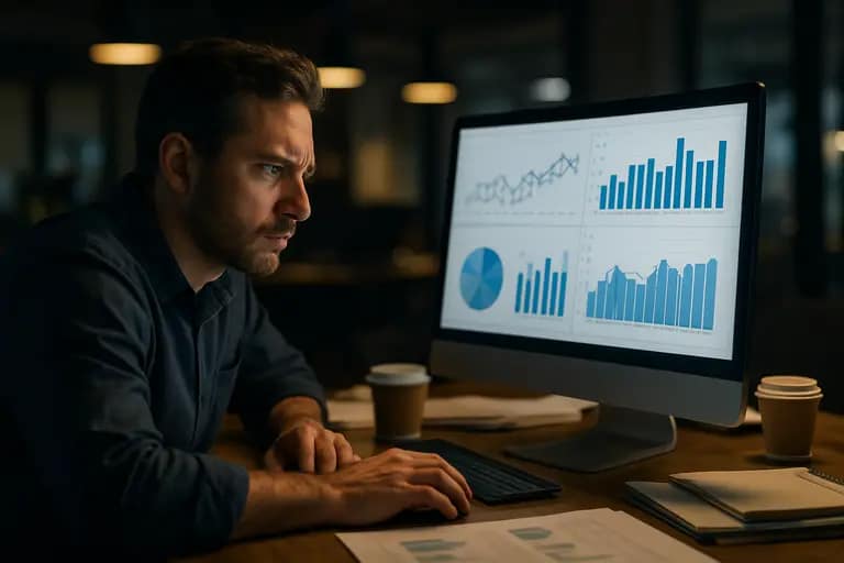 Dashboard showing campaign sign-ups and engagement indicators